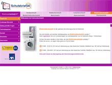 Tablet Screenshot of elektronik.schutzbrief24.de