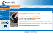 Tablet Screenshot of handy.schutzbrief24.de
