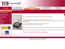Tablet Screenshot of navi.schutzbrief24.de